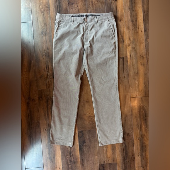 Bonobos Golf 36x32 Slim Pants Men Check Print Performance Stretch Houndstooth - Picture 2 of 11